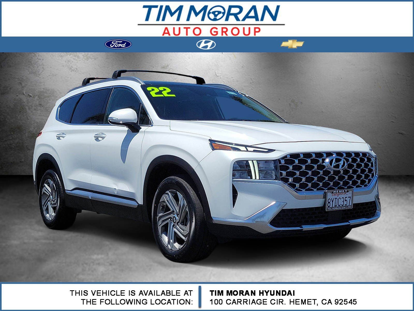 Certified 2022 Hyundai Santa Fe SEL w/ Convenience + Premium Package AWD/4WD image 1
