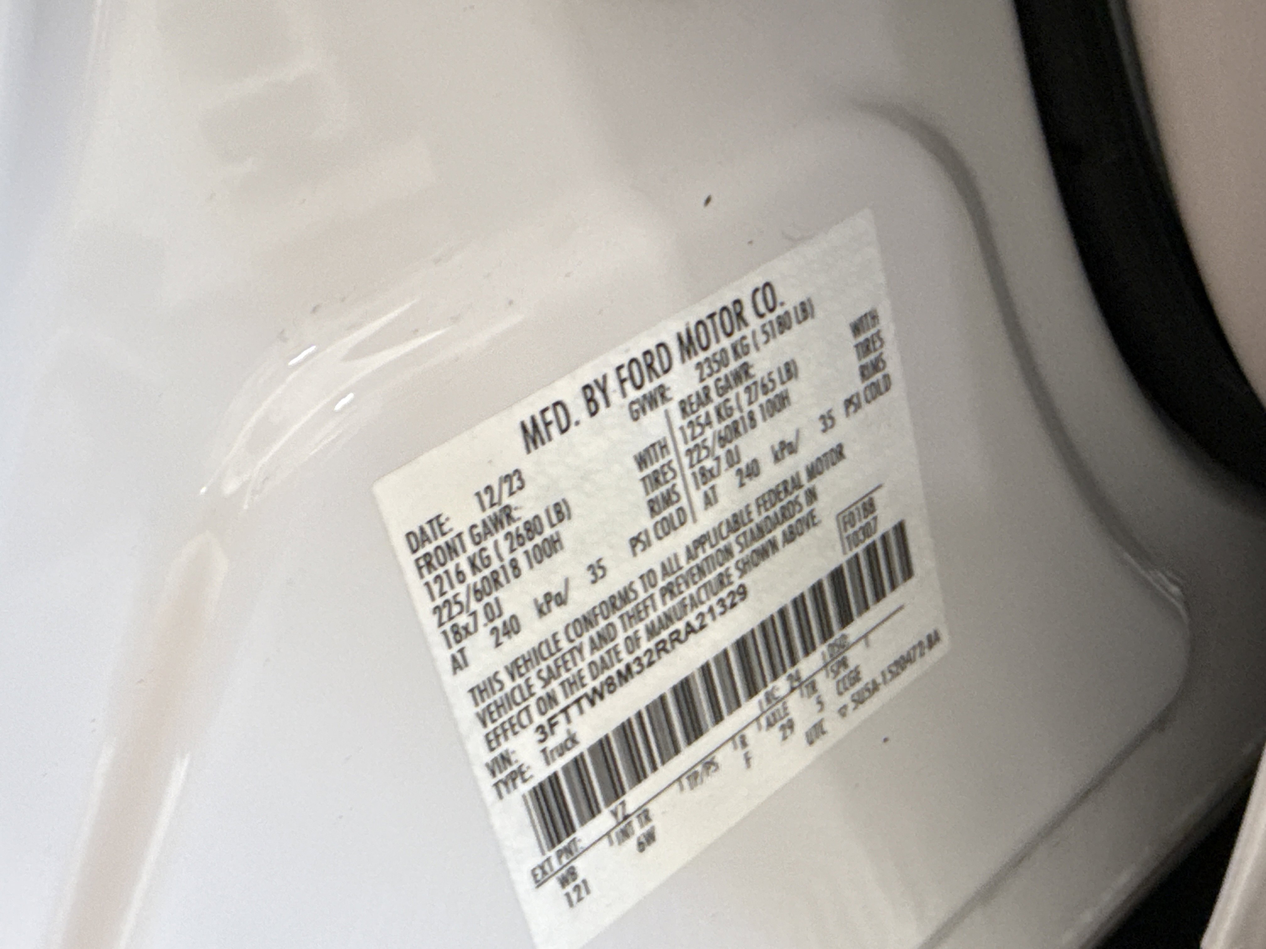 Certified 2024 Ford Maverick Lariat w/ Black Appearance Package image 31