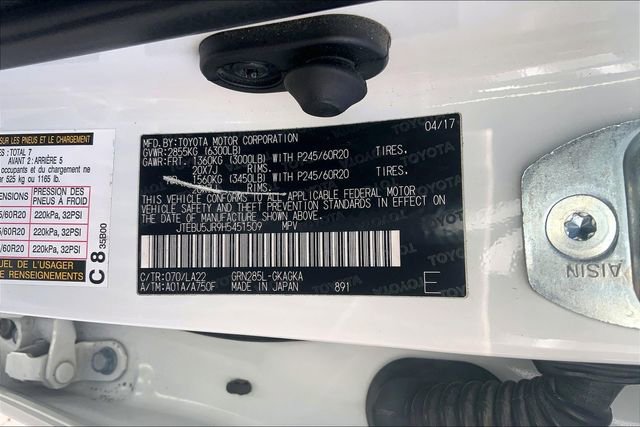 Used 2017 Toyota 4Runner Limited image 32