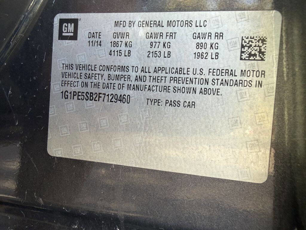 Used 2015 Chevrolet Cruze LT image 24