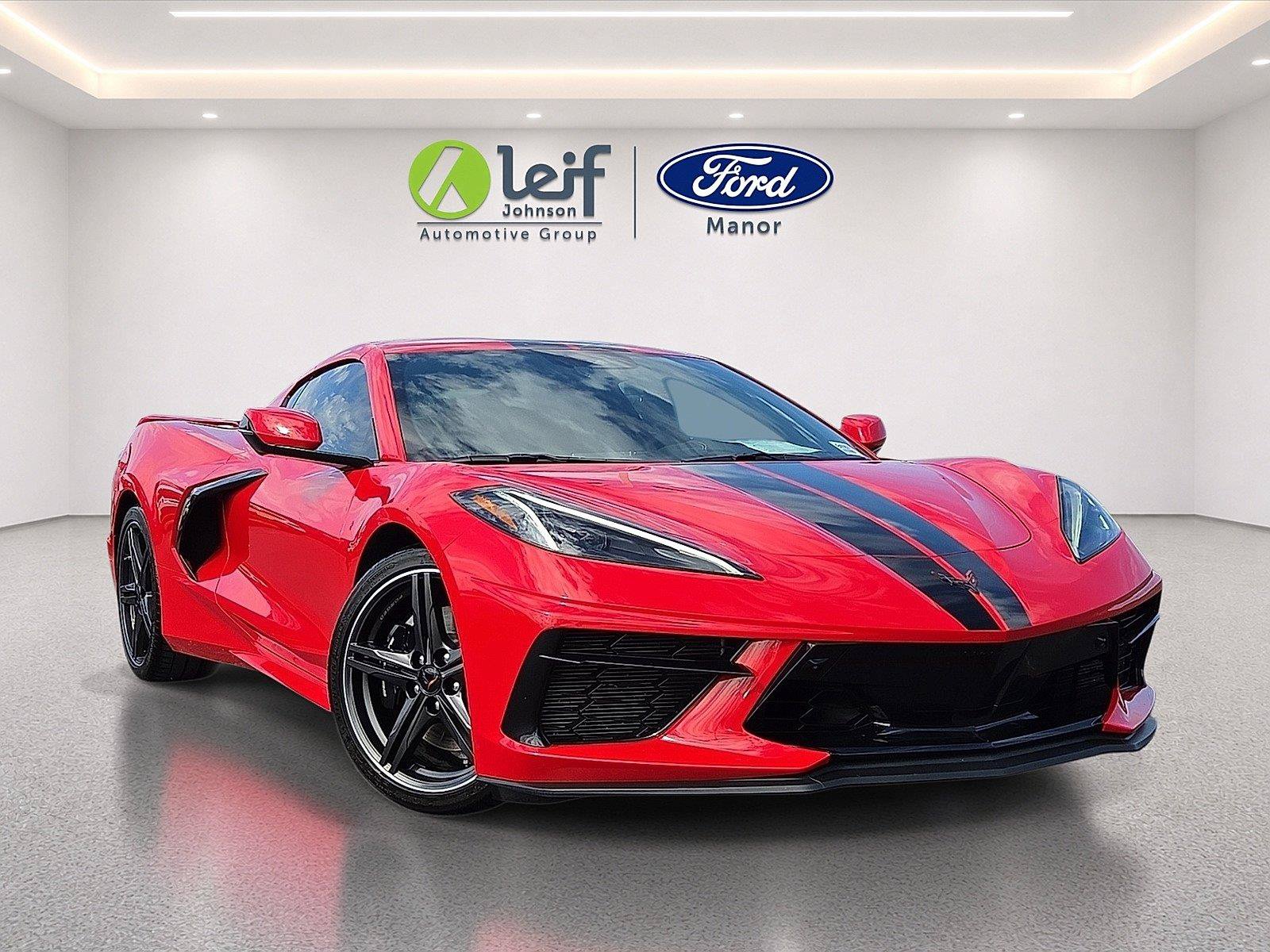 Used 2024 Chevrolet Corvette Stingray Premium Cpe w/ Z51 Performance Package RWD image 1