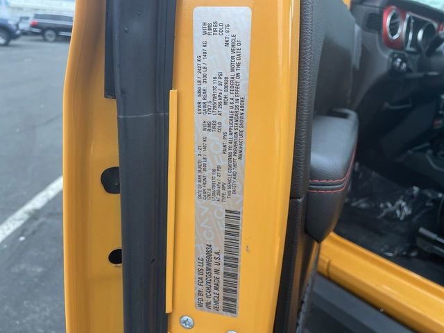Used 2021 Jeep Wrangler Rubicon image 34