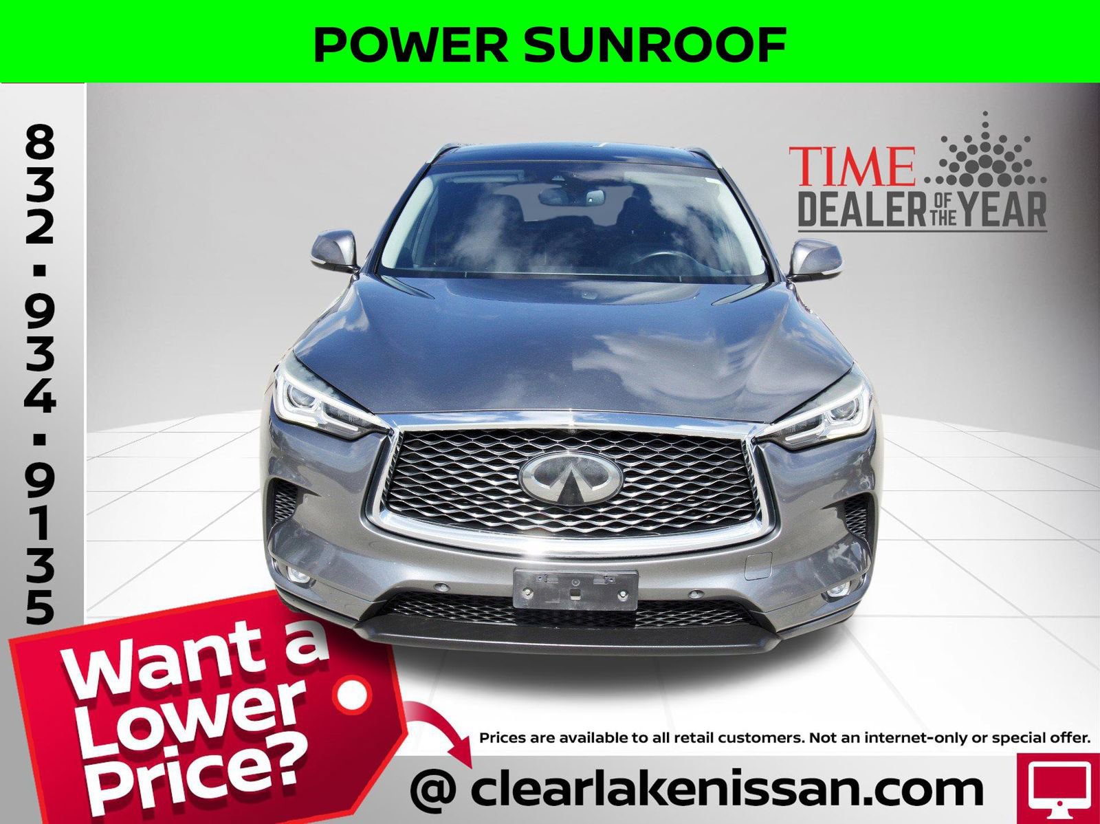 Used 2019 INFINITI QX50 Essential w/ Proassist Package image 2