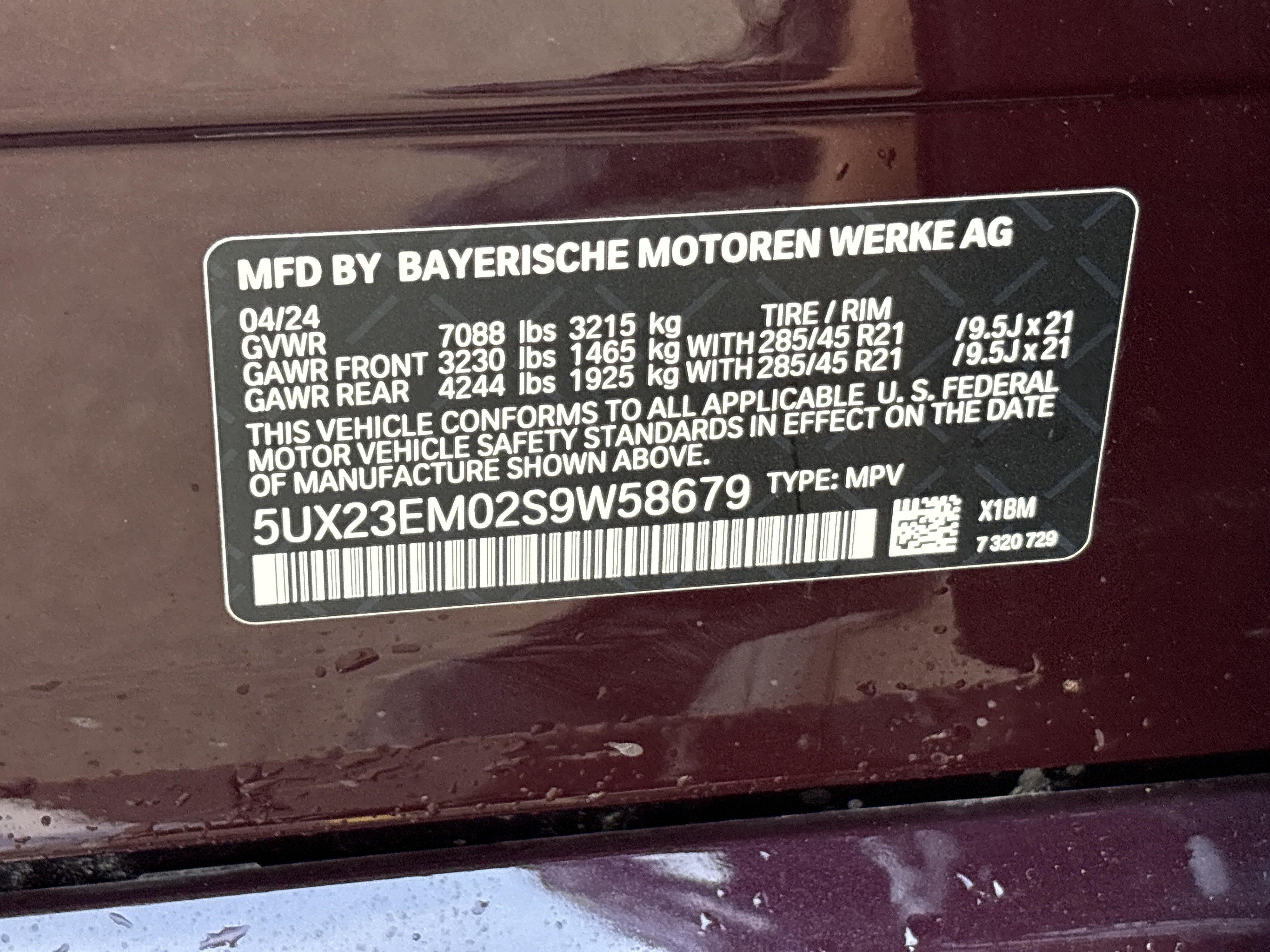 Used 2025 BMW X7 xDrive40i w/ M Sport Package AWD/4WD image 36