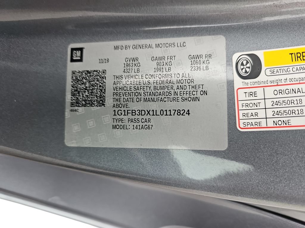 Used 2020 Chevrolet Camaro LT RWD image 33