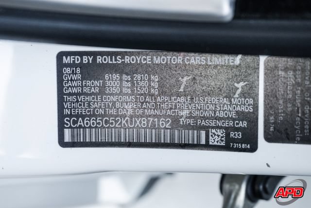 Used 2019 Rolls-Royce Wraith RWD image 90