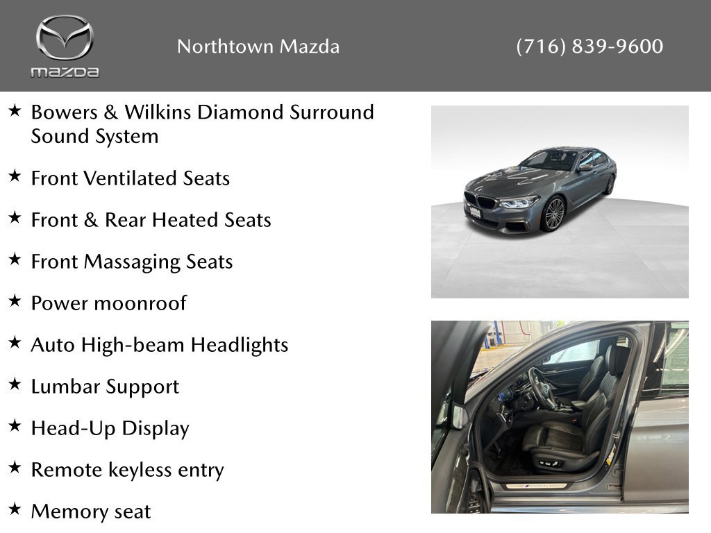Used 2018 BMW M550i xDrive AWD/4WD image 2