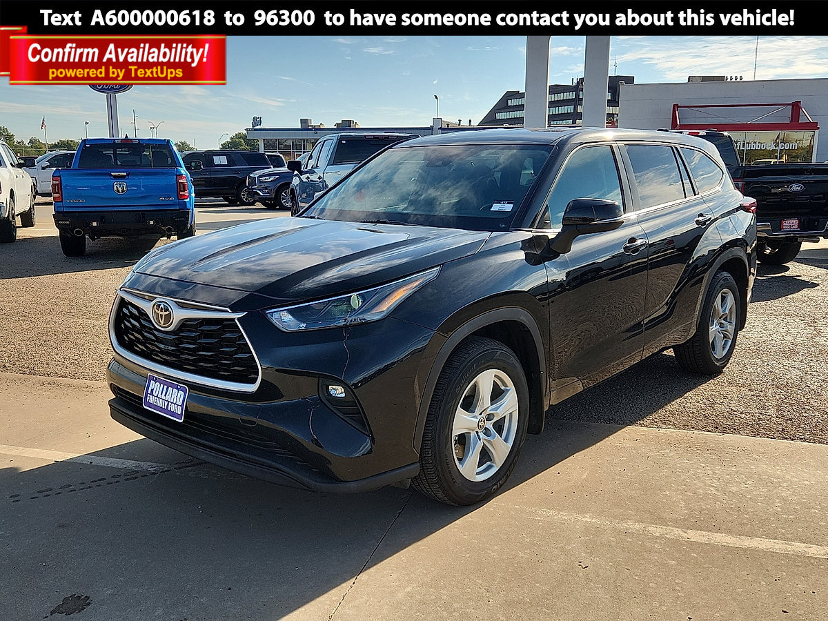 Used 2024 Toyota Highlander LE