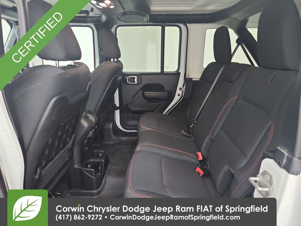 Certified 2023 Jeep Wrangler Unlimited Rubicon w/ Safety Group AWD/4WD image 29