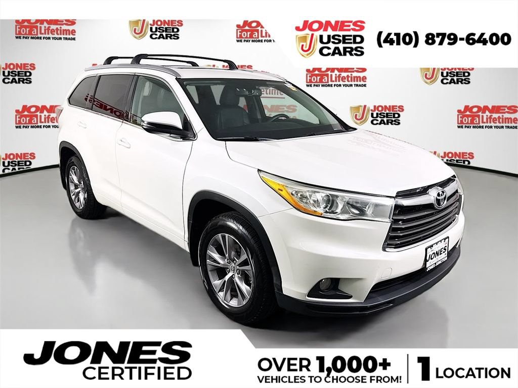 Used 2014 Toyota Highlander XLE AWD/4WD image 1