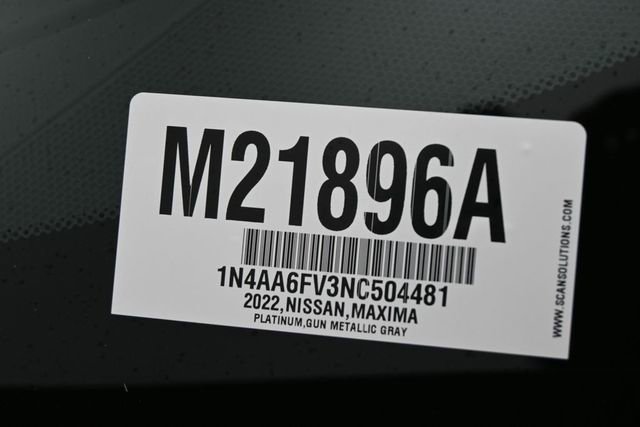 Used 2022 Nissan Maxima Platinum w/ Sport Mat Group FWD image 32