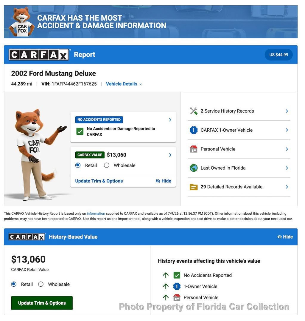 Used 2002 Ford Mustang Convertible RWD image 88