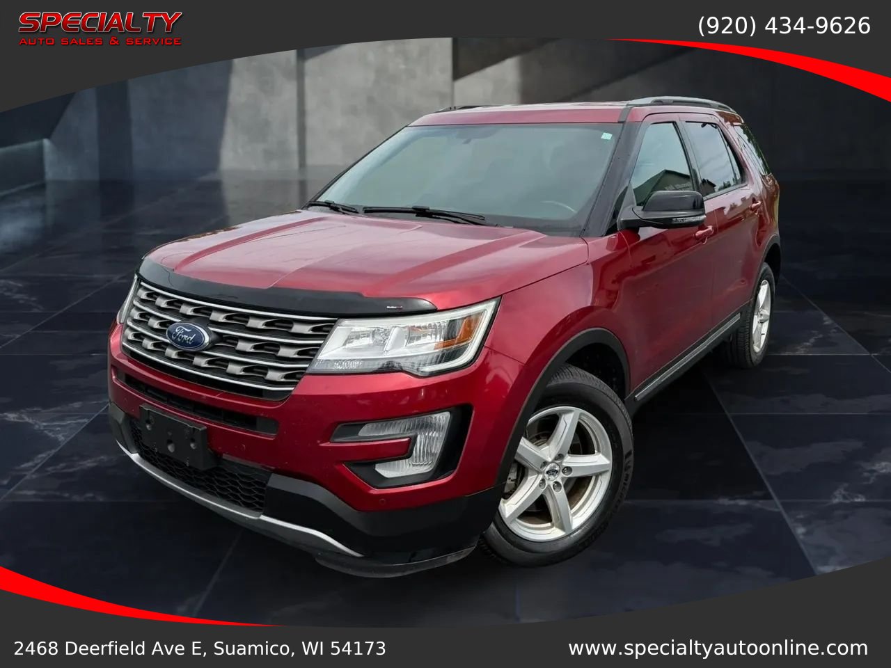 Used 2017 Ford Explorer XLT w/ Equipment Group 201A AWD/4WD image 1
