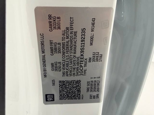 Certified 2025 Chevrolet Colorado Trail Boss AWD/4WD image 25
