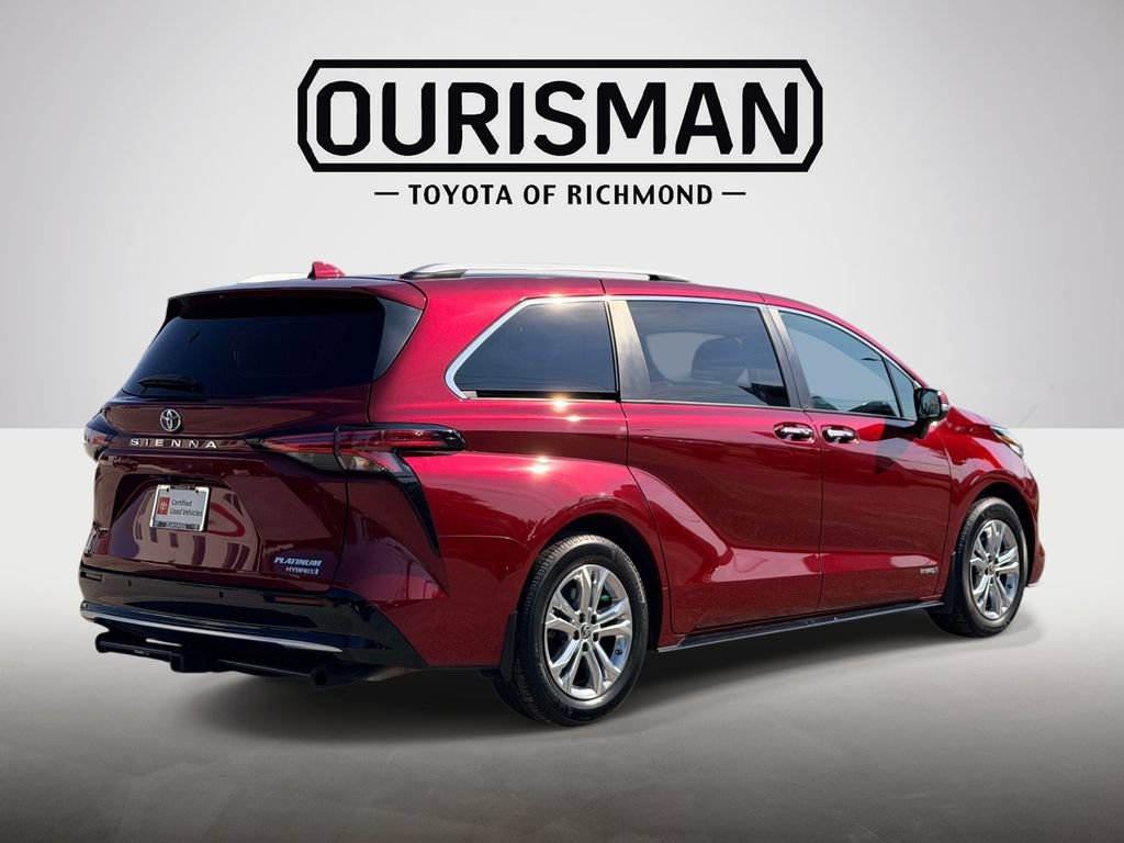 Certified 2021 Toyota Sienna Platinum AWD/4WD image 21