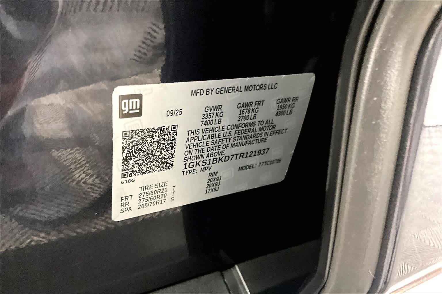 Certified 2026 GMC Yukon Elevation RWD image 65
