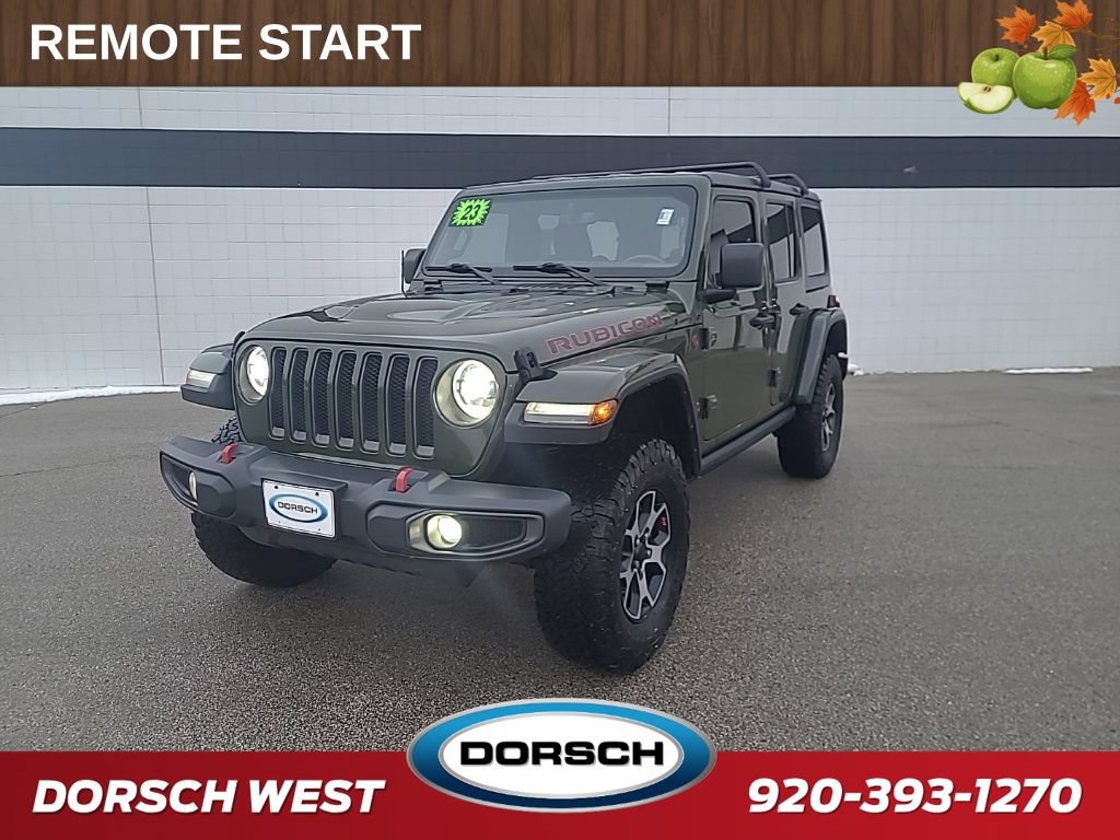 Used 2023 Jeep Wrangler Unlimited Rubicon w/ LED Lighting Group