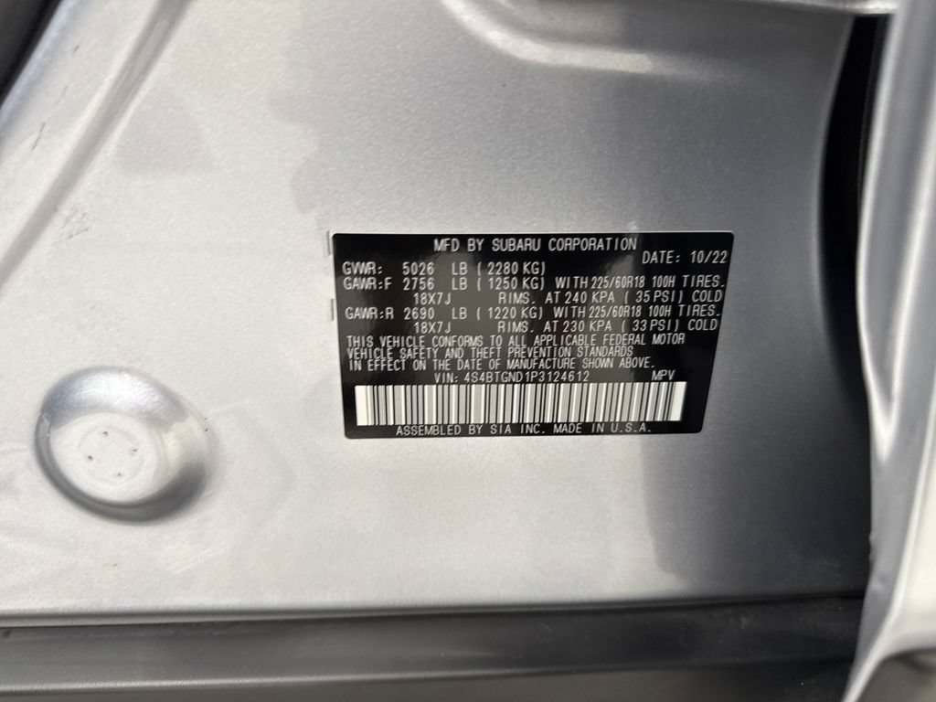 Certified 2023 Subaru Outback Limited XT AWD/4WD image 30