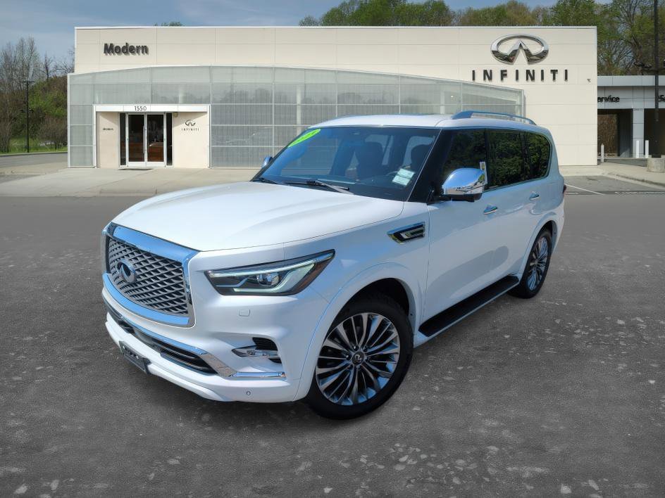 Used 2021 INFINITI QX80 Sensory w/ All-Season Package AWD/4WD image 1