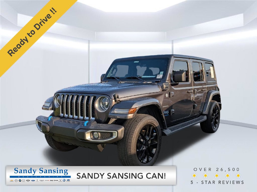 Used 2023 Jeep Wrangler Unlimited Sahara w/ Cold Weather Group AWD/4WD image 1