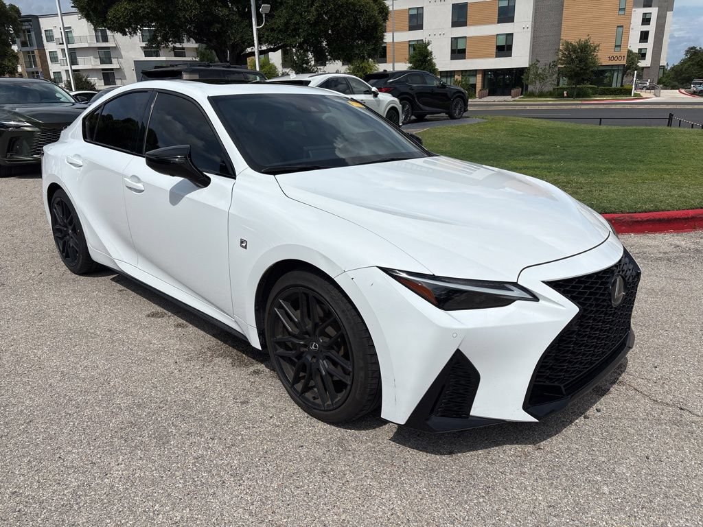Certified 2024 Lexus IS 350 F Sport w/ Blackout Package RWD image 7