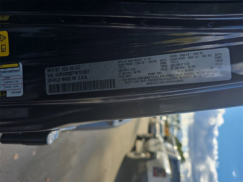 New 2026 Jeep Wrangler Sport S image 35