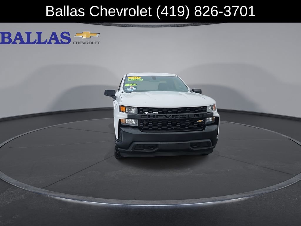 Used 2021 Chevrolet Silverado 1500 W/T w/ WT Value Package image 3