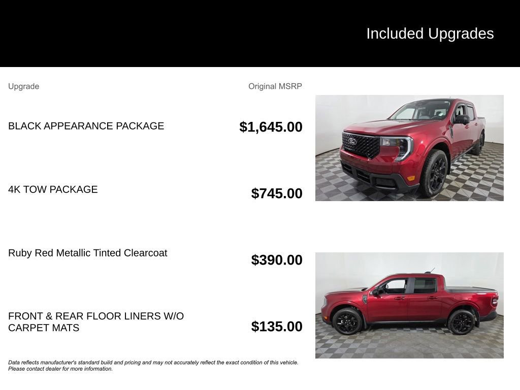 Used 2025 Ford Maverick Lariat w/ Black Appearance Package image 6