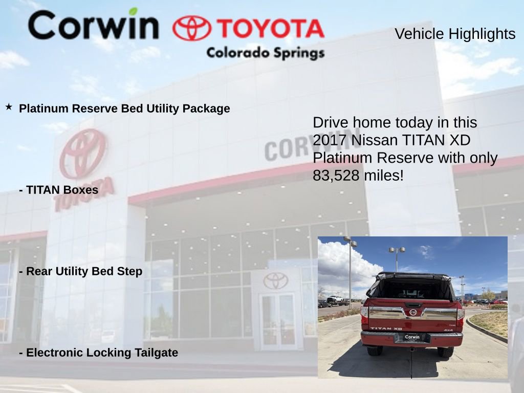 Used 2017 Nissan Titan Platinum Reserve AWD/4WD image 6