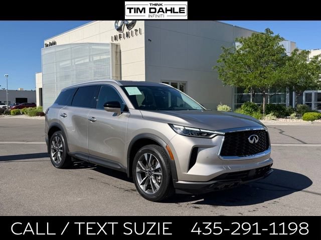 Certified 2023 INFINITI QX60 Luxe w/ Performance Audio Package AWD/4WD image 1