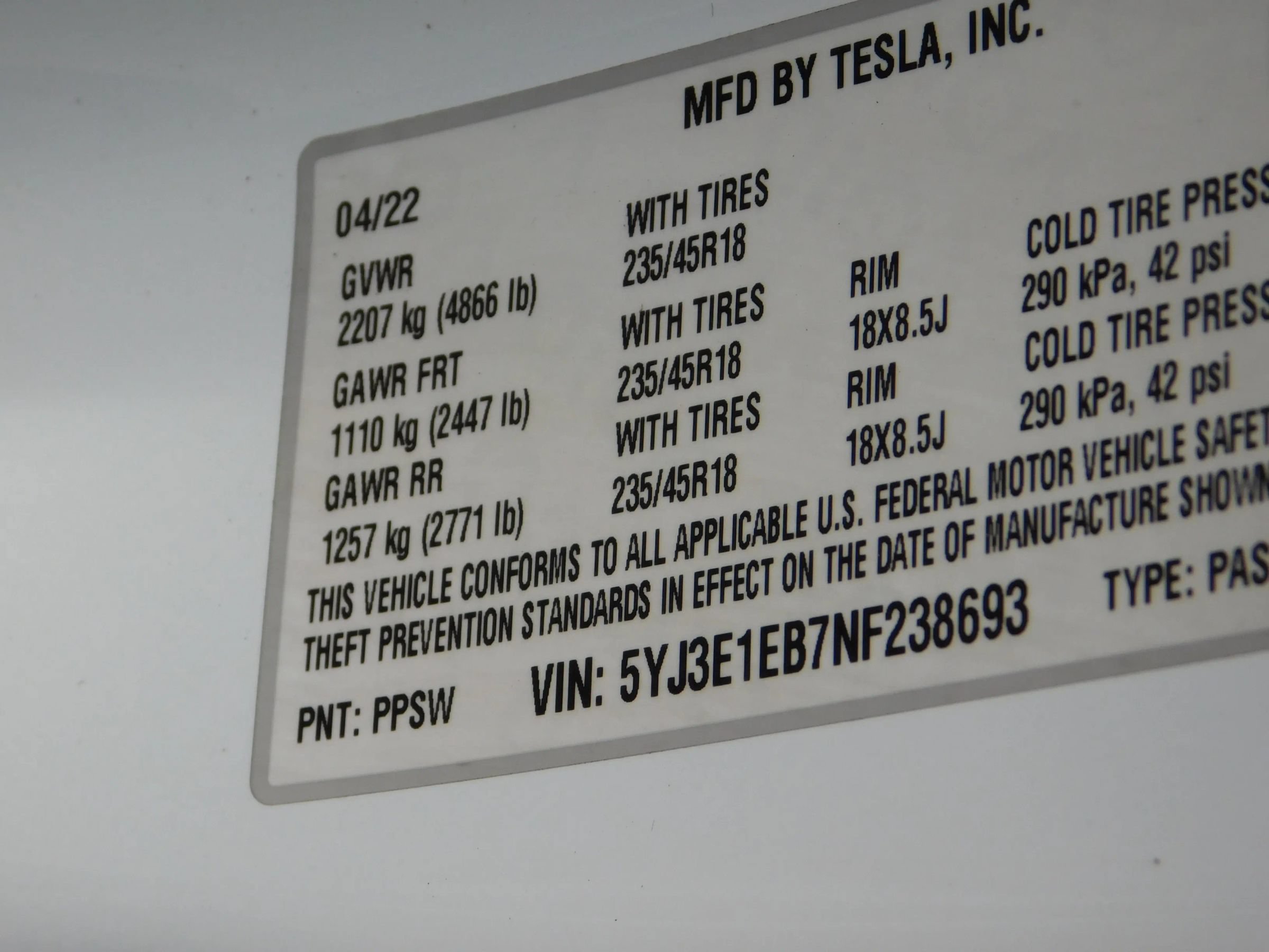 Used 2022 Tesla Model 3 Long Range AWD/4WD image 25