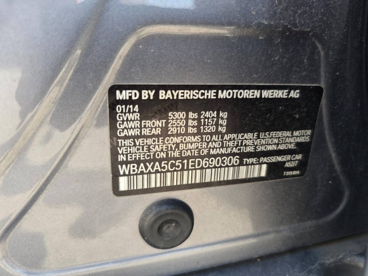 Used 2014 BMW 535d Sedan RWD image 60