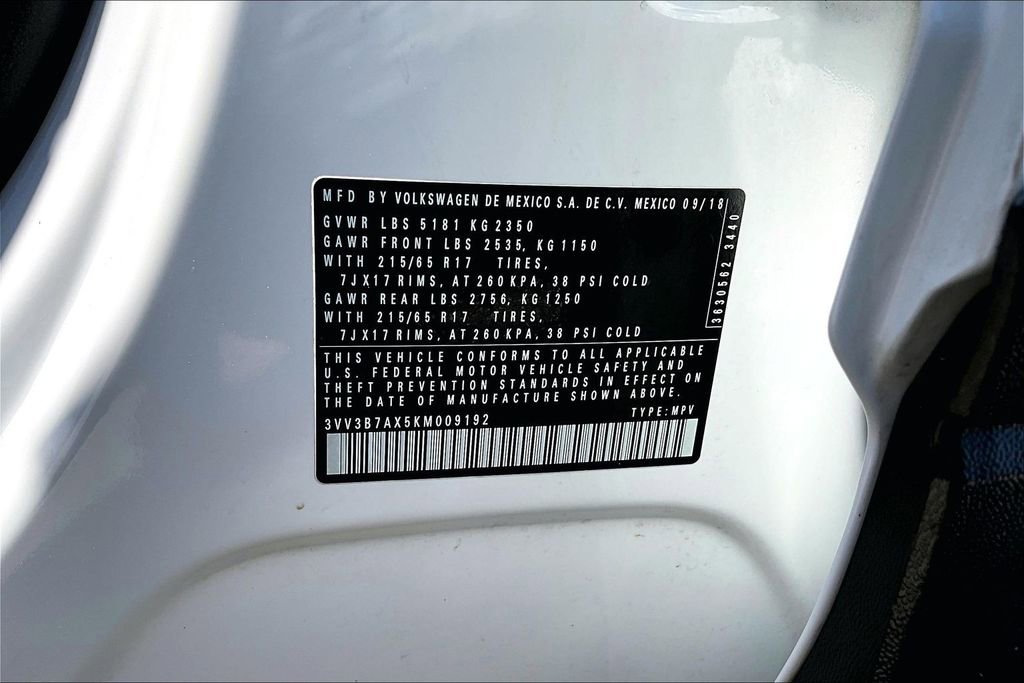 Used 2019 Volkswagen Tiguan SE image 46