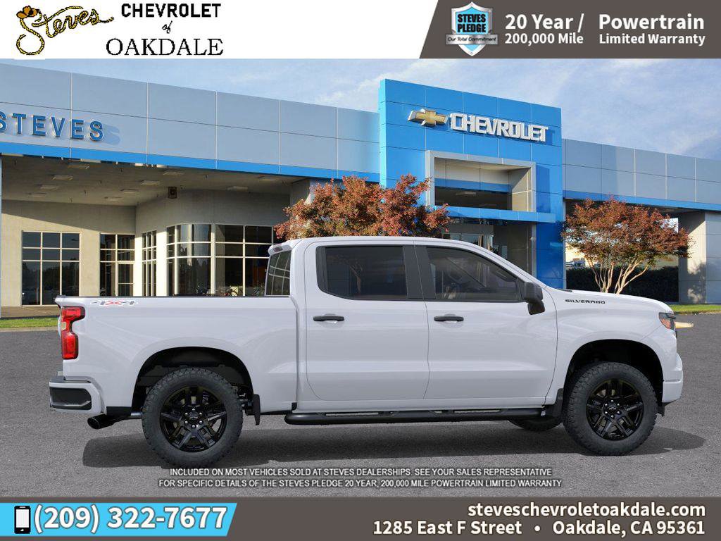 New 2026 Chevrolet Silverado 1500 Custom w/ Turbomax Blackout Package image 5