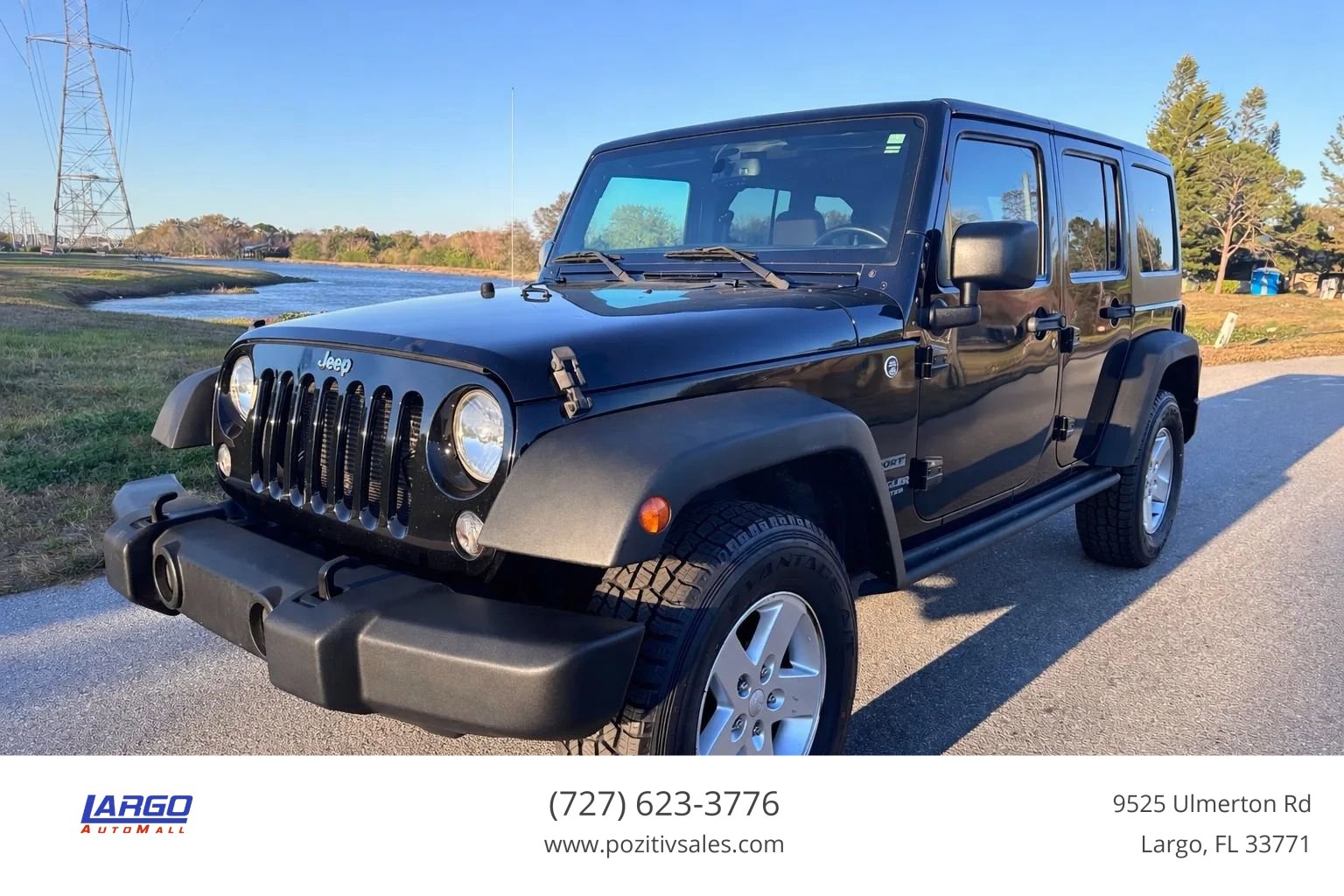 Used 2015 Jeep Wrangler Unlimited Sport w/ Quick Order Package 24S image 1