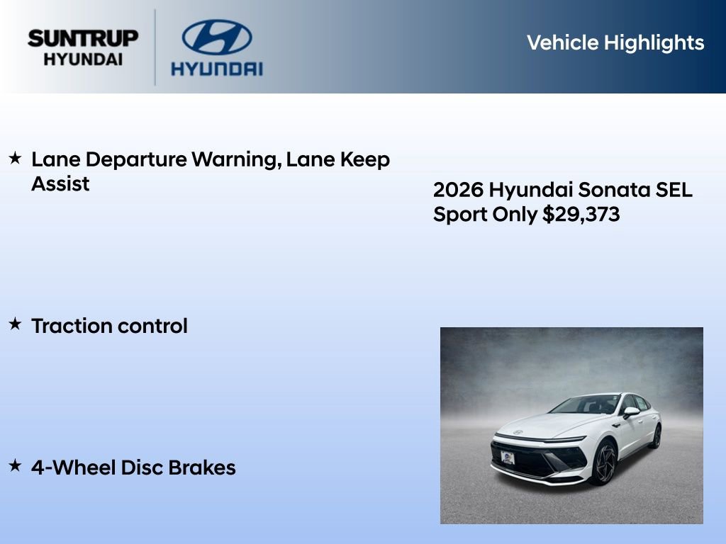 New 2026 Hyundai Sonata SEL AWD/4WD image 7