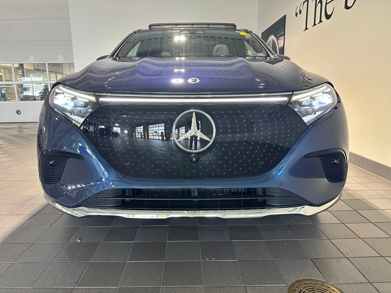 Certified 2023 Mercedes-Benz EQS 450+ 4MATIC SUV w/ Acoustic Comfort Package image 2