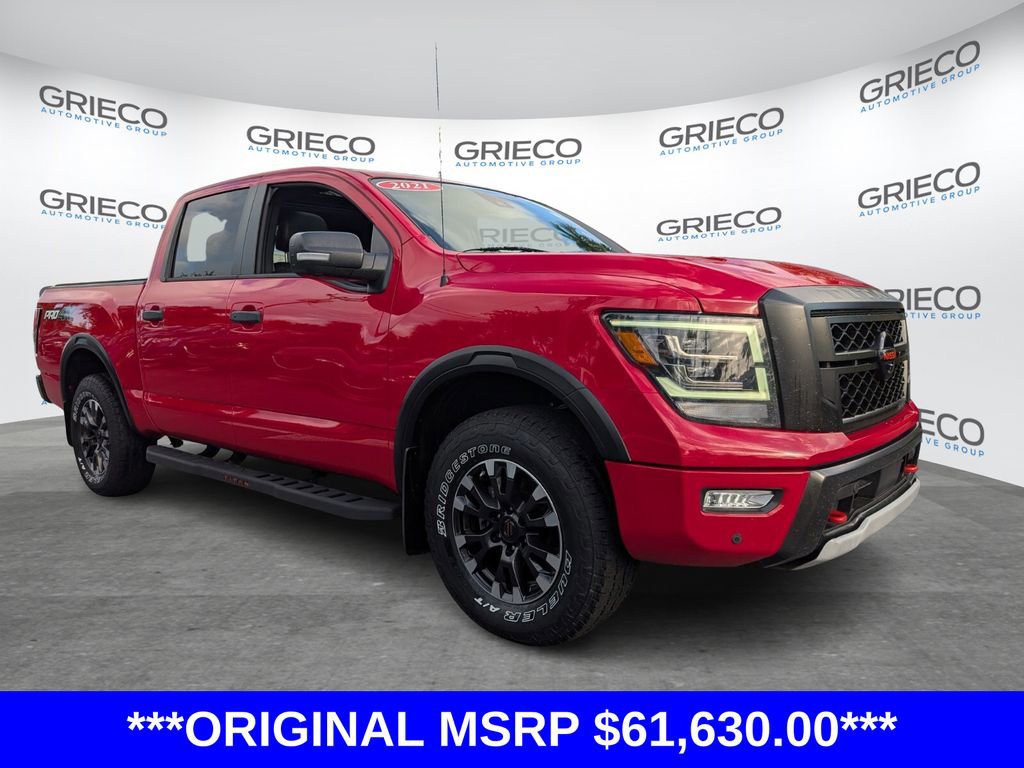 Used 2021 Nissan Titan PRO-4X w/ Pro-4x Convenience Package image 1