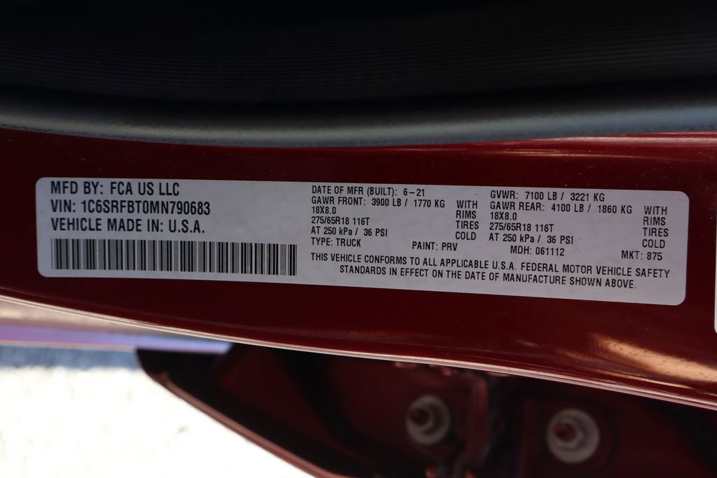 Used 2021 RAM 1500 Big Horn image 58