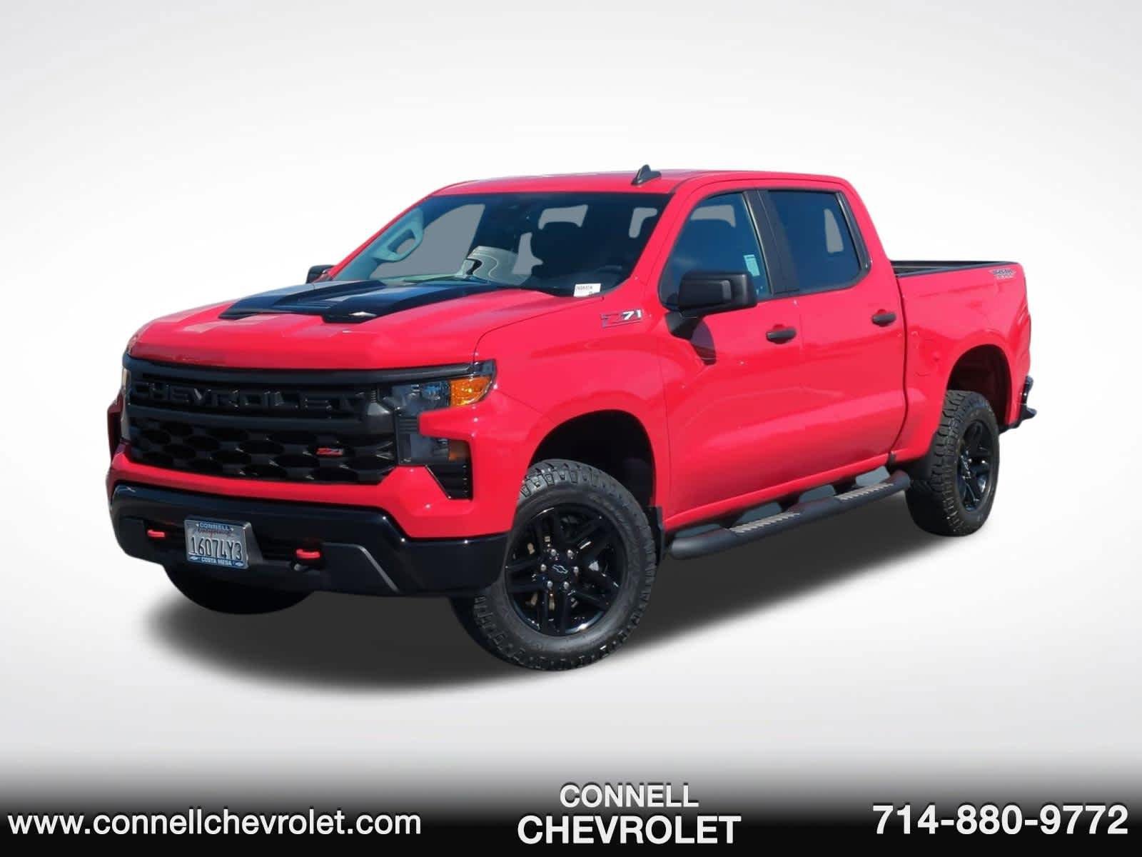 Used 2022 Chevrolet Silverado 1500 Custom Trail Boss AWD/4WD image 1