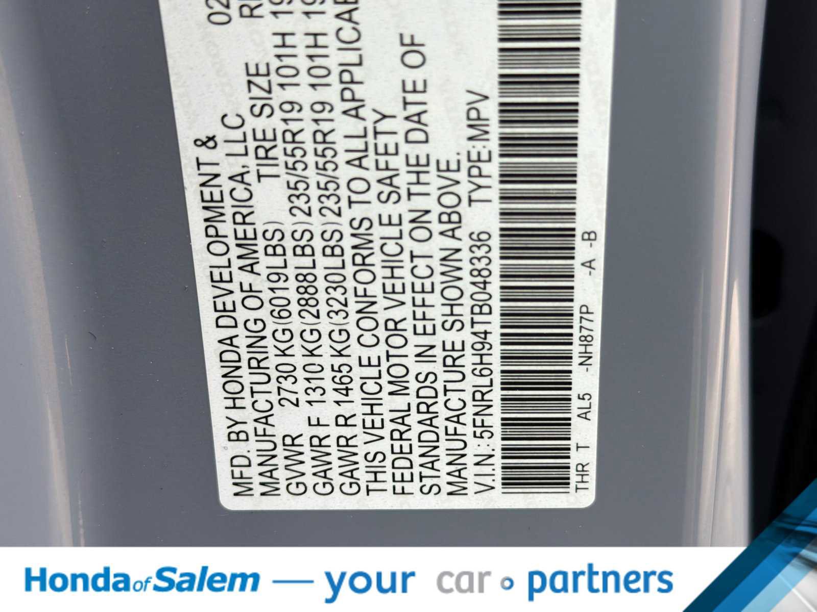 New 2026 Honda Odyssey Elite image 26