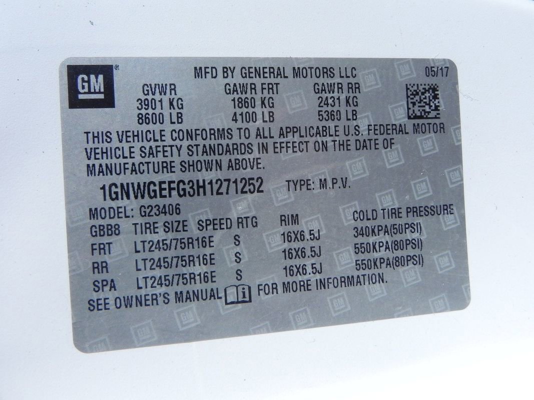 Used 2017 Chevrolet Express 2500 LS image 23