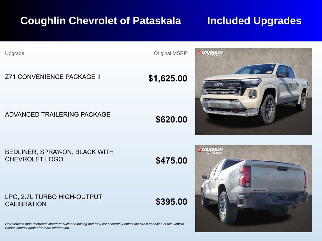 Used 2023 Chevrolet Colorado Z71 w/ Z71 Convenience Package 2 image 3