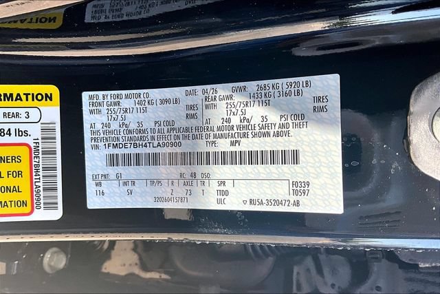 New 2026 Ford Bronco Big Bend AWD/4WD image 8