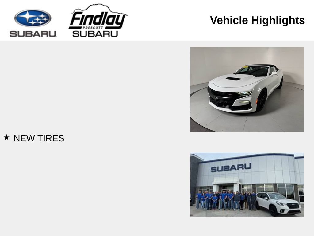 Used 2019 Chevrolet Camaro SS RWD image 2