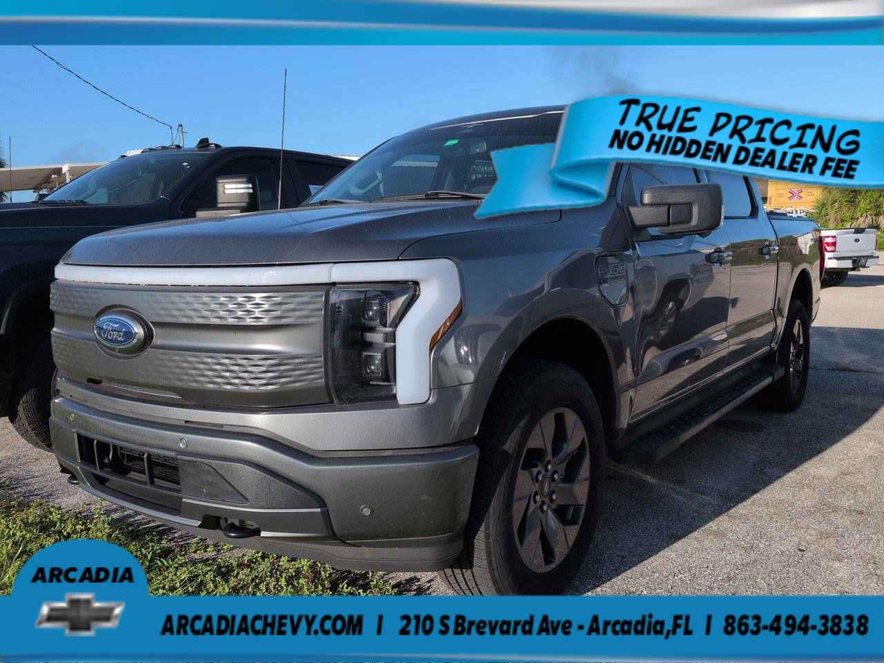 Used 2023 Ford F150 Lightning XLT w/ Equipment Group 312A High AWD/4WD image 6