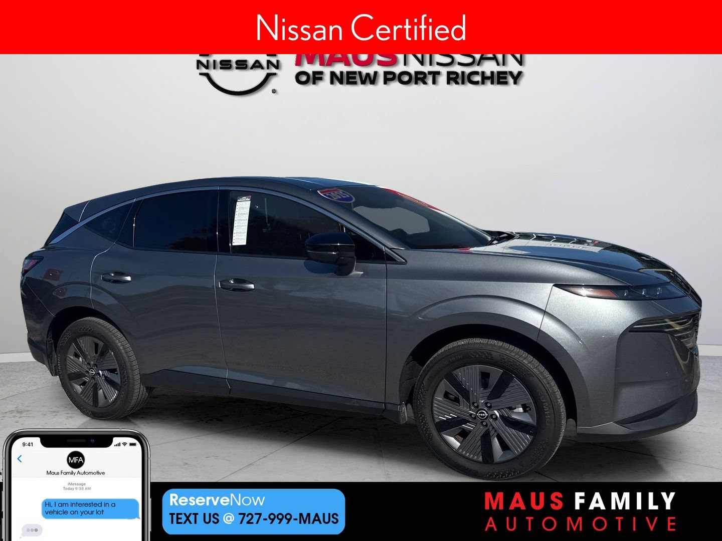 Certified 2025 Nissan Murano SL