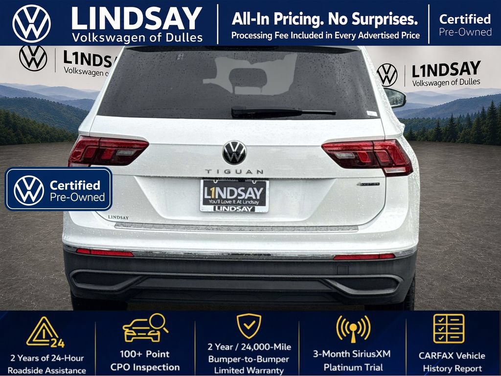 Used 2023 Volkswagen Tiguan SE w/ Panoramic Sunroof Package AWD/4WD image 6