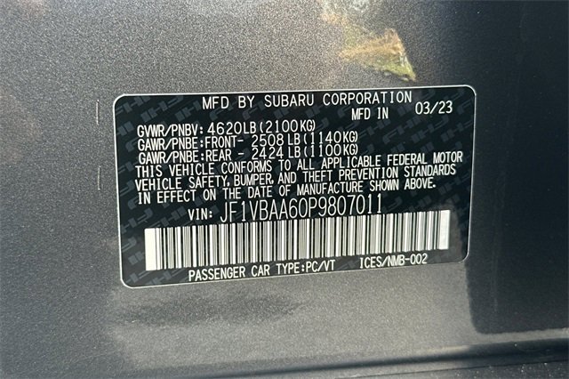 Used 2023 Subaru WRX image 31