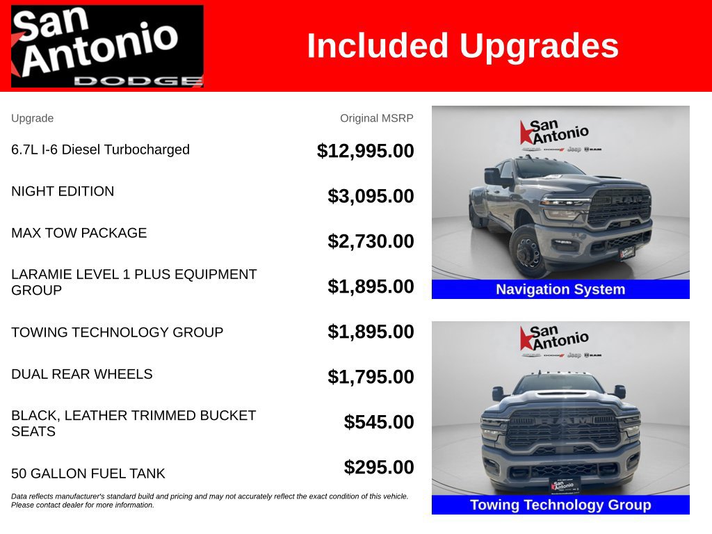 New 2026 RAM 3500 Laramie w/ Night Edition AWD/4WD image 6
